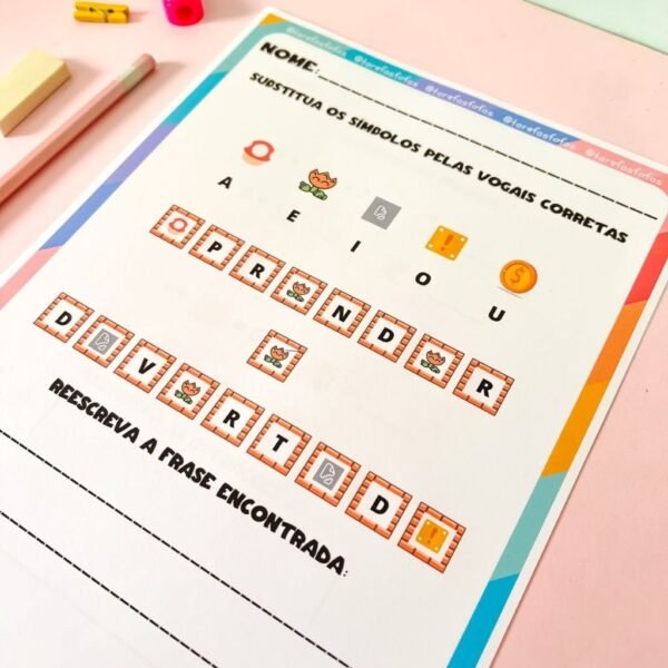 Atividade Pedagógica – TEMA SUPER ATIVIDADES - Imagem 5