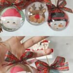 Artes p/ Bolinhas de Natal - Studio Editável (Papel Caramelo)