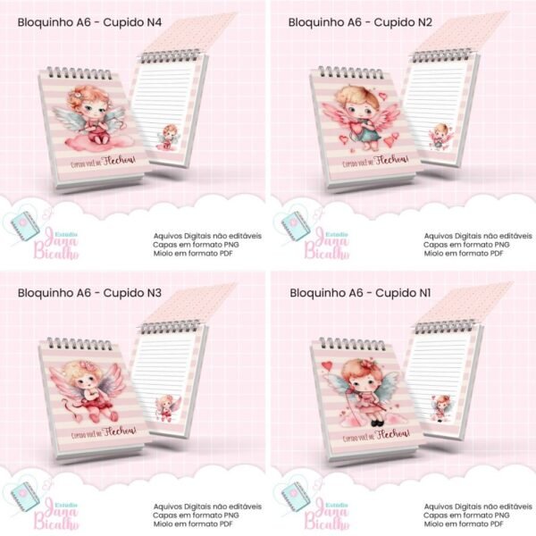 Coleção Blocos Cupido + Bloco Carts in Cars - Imagem 1