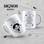Wandinha Signos - Canecas Editáveis - Imagem 4