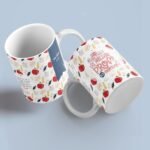 Canecas Professores Lettering Ensinar é Amar - Imagem 10