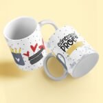 Canecas Professores Lettering Ensinar é Amar - Imagem 13