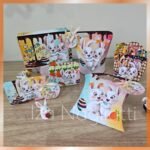 Kit 6 mimos de páscoa com coelhos (Iza)