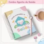 Kit Agente de Saúde p/ Encadernação + Canecas - Imagem 2
