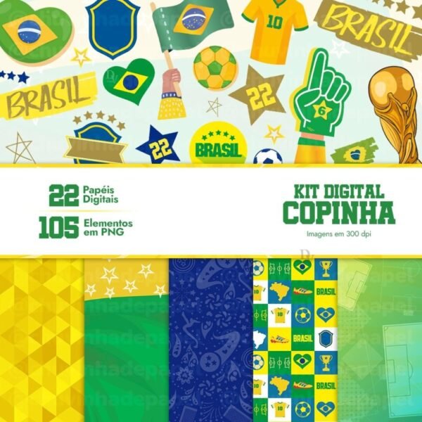 Elementos, papeis e imagens - Copa Qatar - Imagem 1