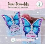 Arquivo Digital - Card Barbie + Card Borboleta - Imagem 2