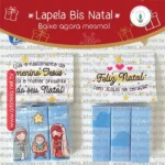Lapela Bis Natal (Art Ideia)