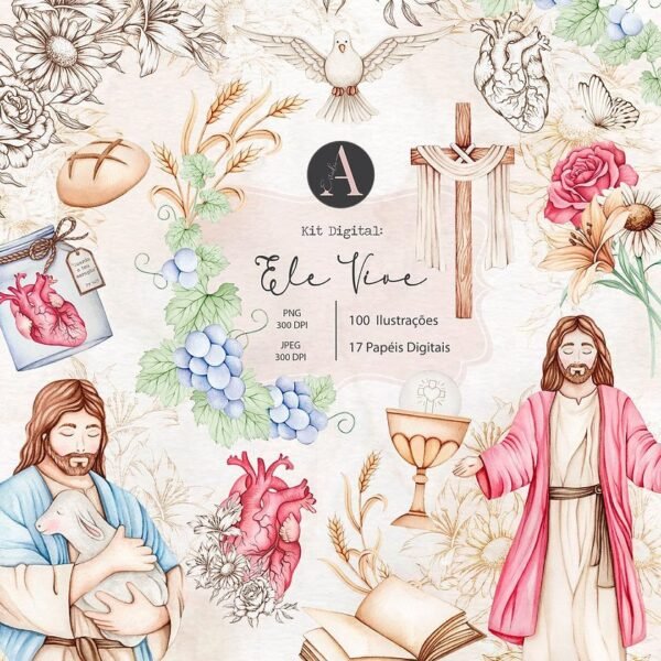 Kit Digital "Ele Vive" - Imagem 1