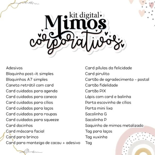 Kit Digital Mimos Corporativos - Imagem 2