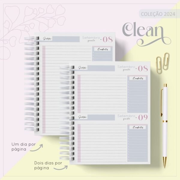 Combo Agendas Clean - Coleção 2024 (LC) - Imagem 16