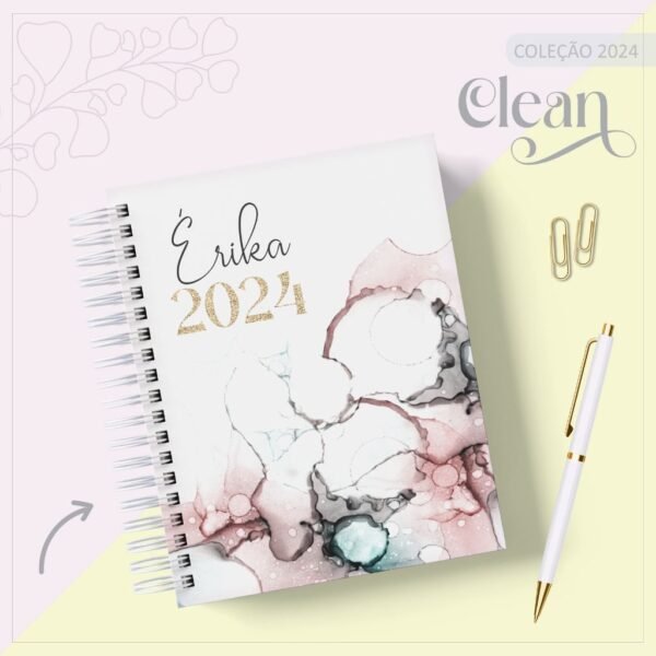 Combo Agendas Clean - Coleção 2024 (LC) - Imagem 5