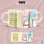 Pack Artes Canecas Flork Hipocondríacos - Imagem 17