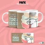 Pack Artes Canecas Flork Hipocondríacos - Imagem 7