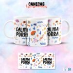 Pack Artes Canecas Estressadinha - Imagem 13