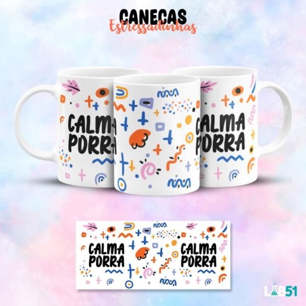 Pack Artes Canecas Estressadinha - Imagem 13