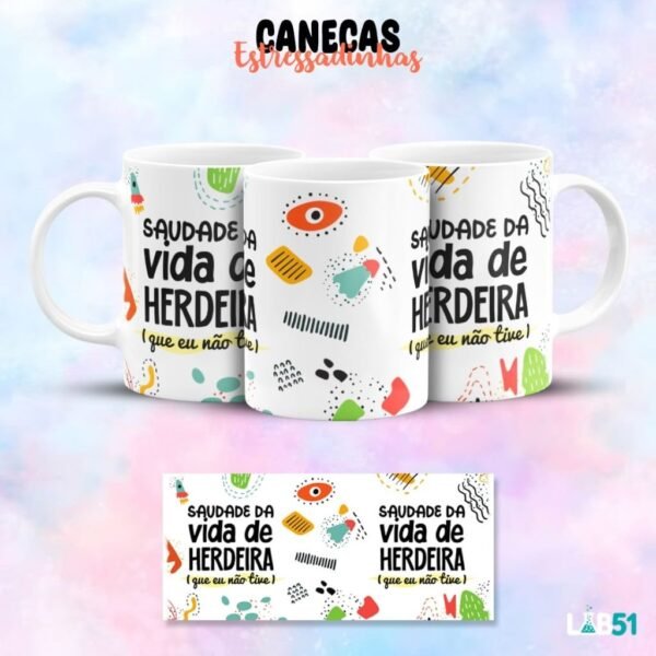Pack Artes Canecas Estressadinha - Imagem 4
