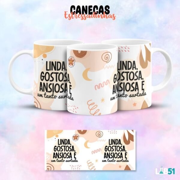Pack Artes Canecas Estressadinha - Imagem 8
