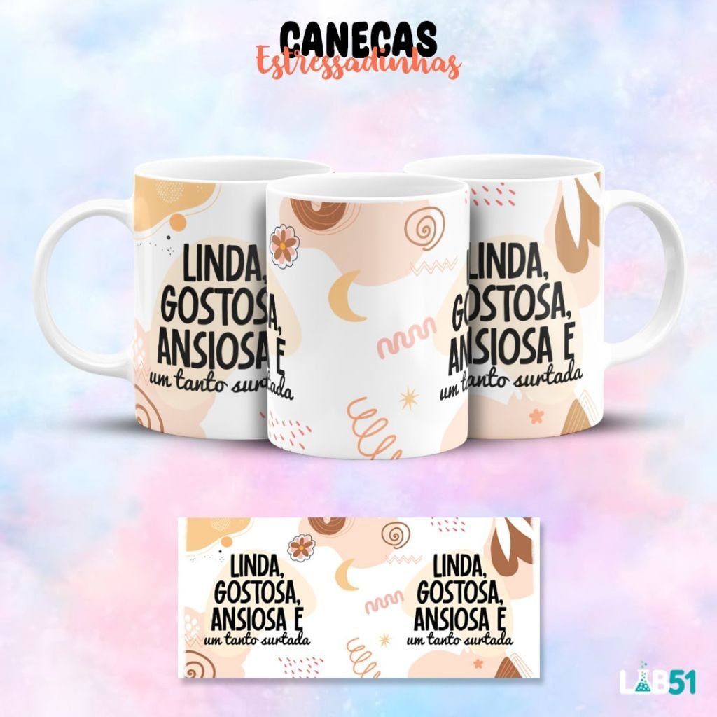 Lab-51-Pack-Estressadinhas-7.jpg Pack Artes Canecas Estressadinha - Imagem 8