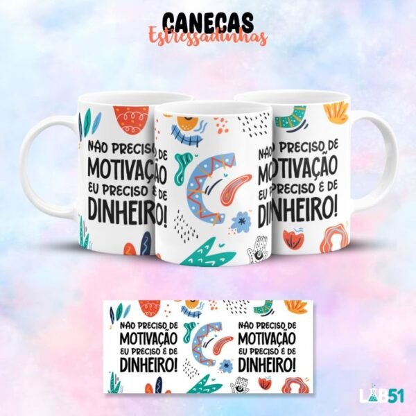 Pack Artes Canecas Estressadinha - Imagem 9