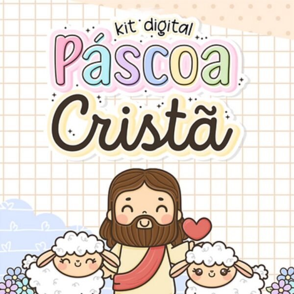 Kit Digital + Mimos Páscoa Cristã 2023 - Imagem 1