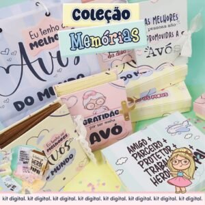 Coleção Memórias - Dia dos Avós + BRINDE: Kit Pai