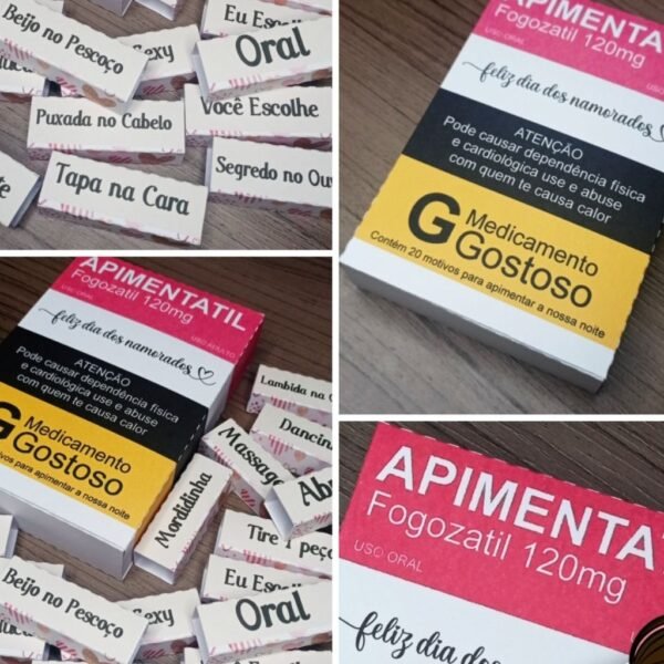 Caixa Apimentatil - Dia dos Namorados - Imagem 1