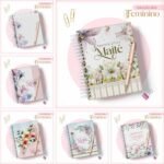 Combo Agendas Florais - Coleção 2024 (LC)