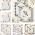 Combo Agendas Alfabeto Floral - Coleção 2024 (LC)