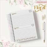 Combo Agendas Alfabeto Floral - Coleção 2024 (LC) - Imagem 4