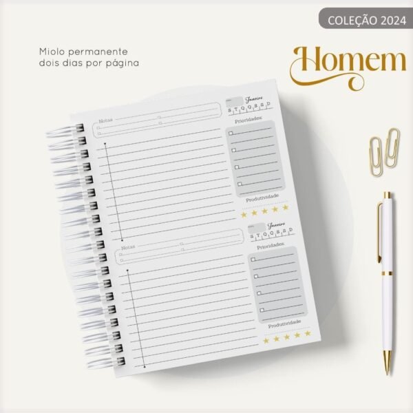 Combo Agendas Masculinas - Coleção 2024 (LC) - Imagem 24