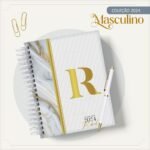 Combo Agendas Masculinas Alfabeto - Coleção 2024 (LC) - Imagem 2