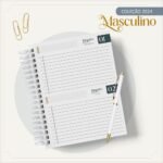 Combo Agendas Masculinas Alfabeto - Coleção 2024 (LC) - Imagem 26