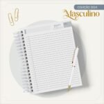 Combo Agendas Masculinas Alfabeto - Coleção 2024 (LC) - Imagem 5