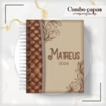 Combo Capas Masculinas A5 - Encadernação (Lina) - Imagem 11