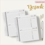Combo Agendas Elegante 2024 - 5 Modelos (Lina) - Imagem 8