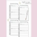 Combo Miolos Neutro - Agendas 2024 c/hora e s/hora - 5 Cores (Lina) - Imagem 11