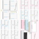 Combo Miolos Neutro - Agendas 2024 c/hora e s/hora - 5 Cores (Lina)