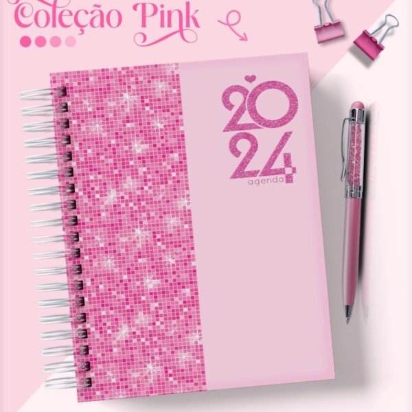 Combo Agendas Pink 2024 - Coleção 2024 (LC) - Imagem 6