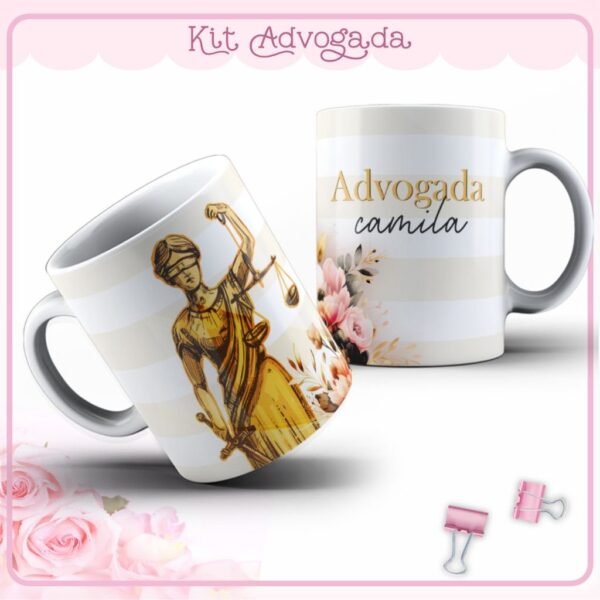 Kit Encadernação Advogada - Imagem 10