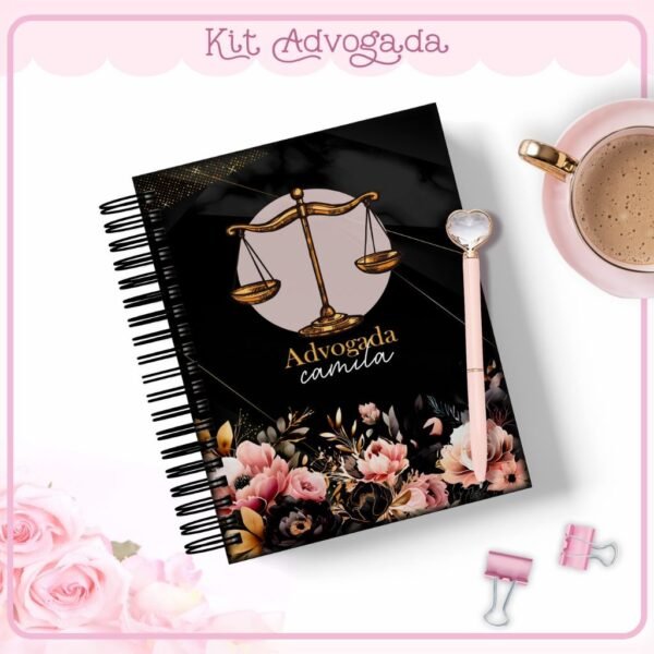 Kit Encadernação Advogada - Imagem 13