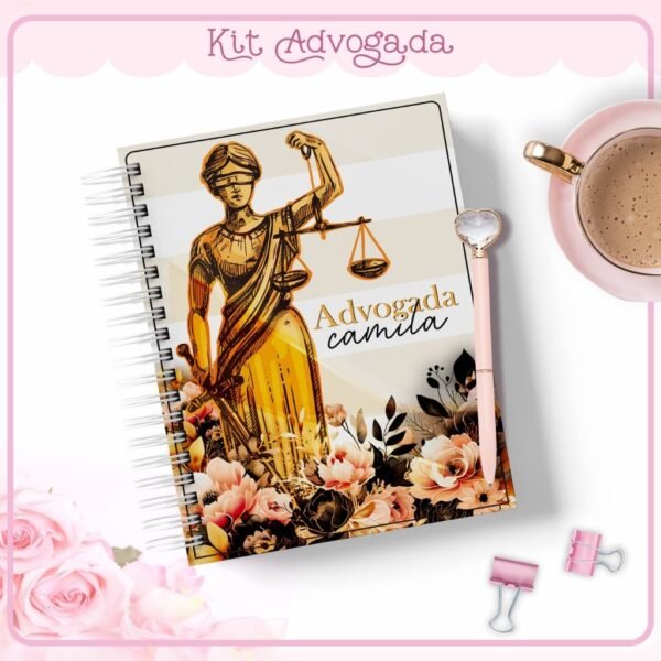 Kit Encadernação Advogada - Imagem 14
