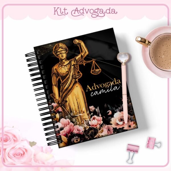 Kit Encadernação Advogada - Imagem 16