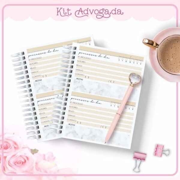 Kit Encadernação Advogada - Imagem 17