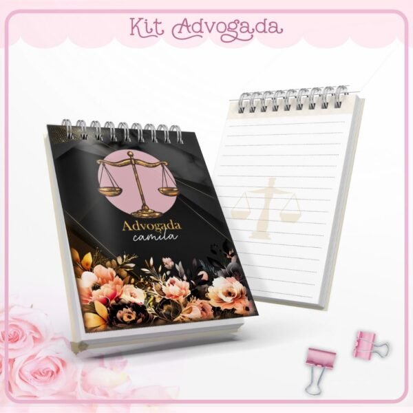 Kit Encadernação Advogada - Imagem 2