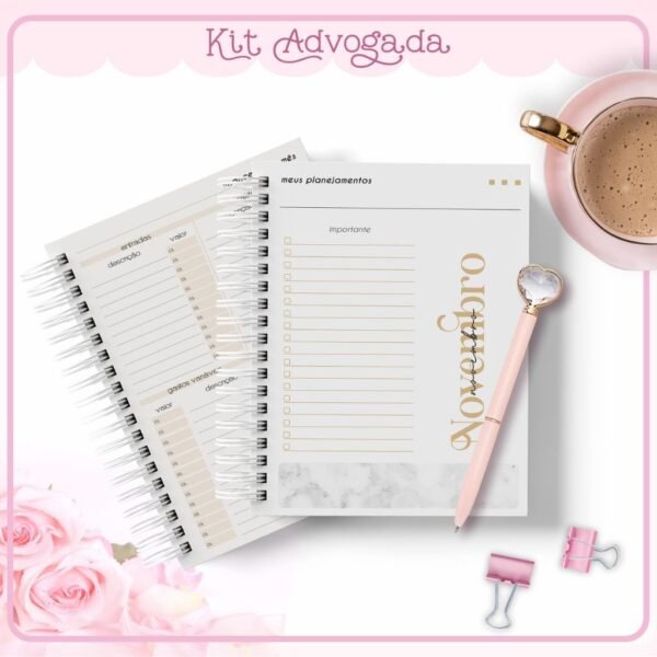 Kit Encadernação Advogada - Imagem 20