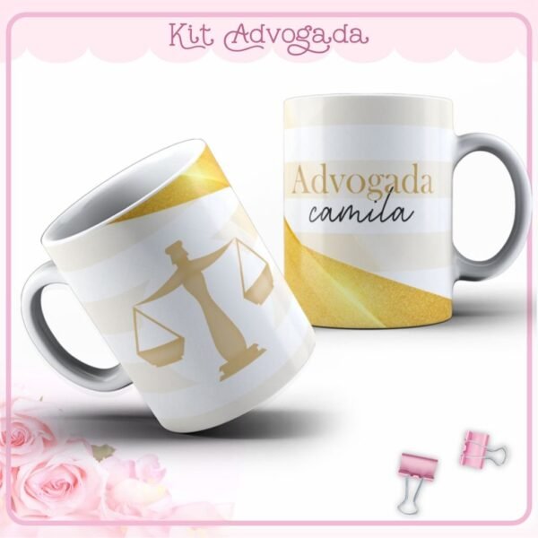 Kit Encadernação Advogada - Imagem 7