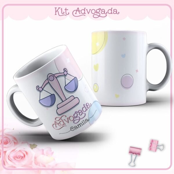 Kit Encadernação Advogada - Imagem 8