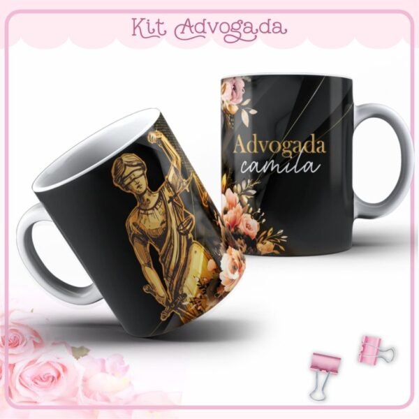 Kit Encadernação Advogada - Imagem 9