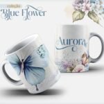 Combo Cadernos - Blue Flower - 4 Modelos (Lina) - Imagem 4