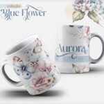 Combo Cadernos - Blue Flower - 4 Modelos (Lina) - Imagem 6